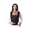 Momcozy PureHug Prémium csatos babahordozó, újszülött kortól, fekete szövet