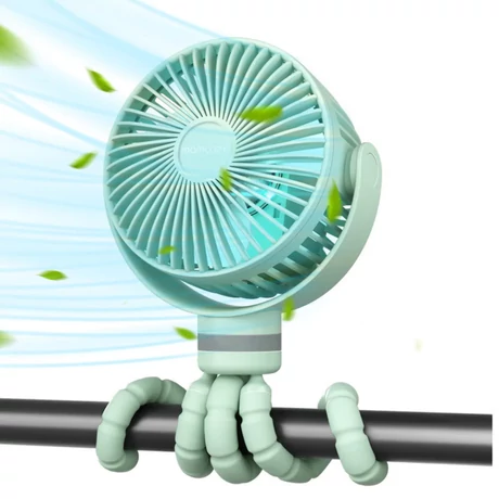 Momcozy Babakocsi ventilátor, zöld
