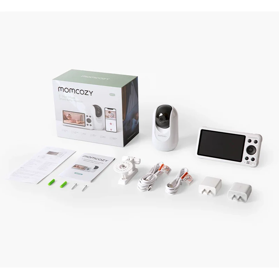 Momcozy Kamerás Bébiőr Smart Wifi (12,7cm kijelző)